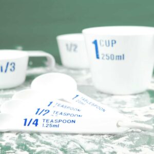 Conversions For Teaspoons And Cups
